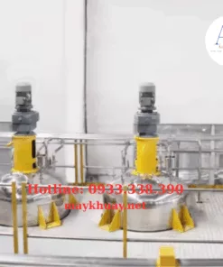 Hệ thống bồn nhũ hóa mỹ phẩm