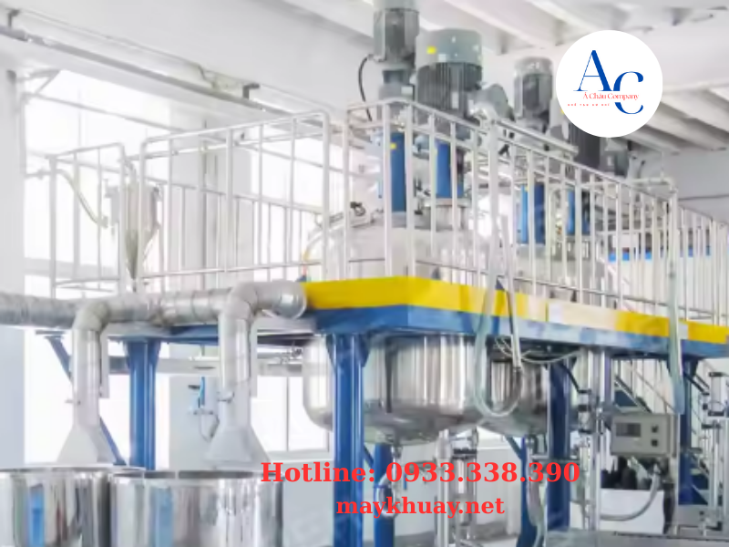 Hệ thống bồn nhũ hóa phân bón