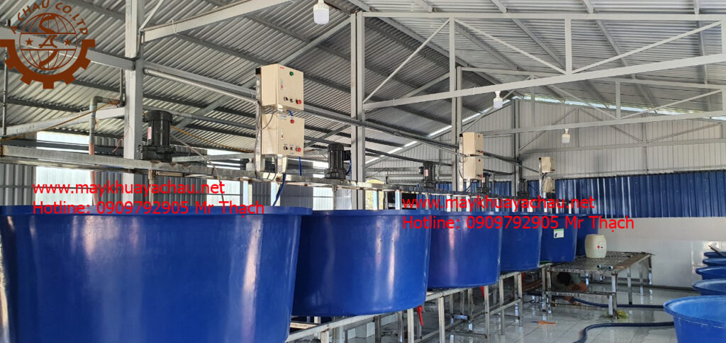 Máy trộn bột công suất lớn