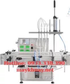 Máy chiết rót 4 vòi bơm từ AC-CR-12