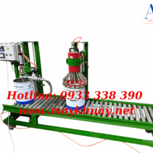 Máy chiết rót kết hợp đóng nắp dành cho thùng thiết