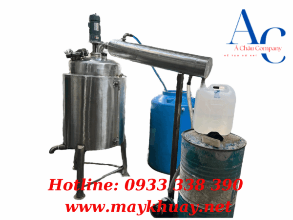 Máy chưng cất tinh dầu xả