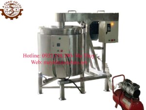 Máy nhũ hóa cánh quét kết hợp bồn gia nhiệt mỹ phẩm 300 lít