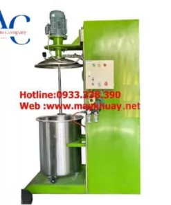 Máy khuấy dịch kết hợp hút chân không