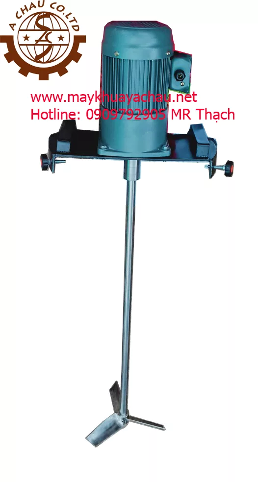 Máy khuấy gá  miệng thùng