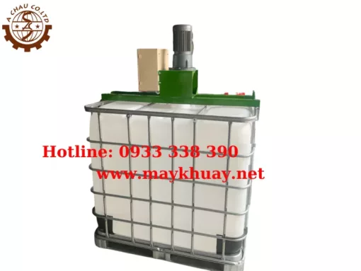 Máy khuấy keo gá miệng bồn IBC