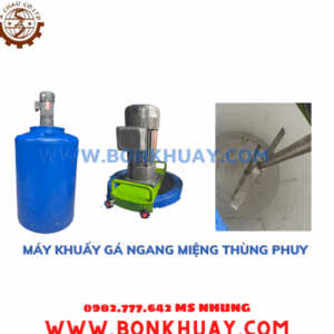 Máy khuấy gá miệng thùng