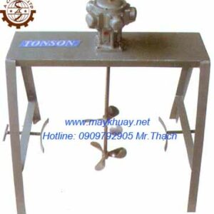 Máy khuấy khí nén gá đỡ 4 chân