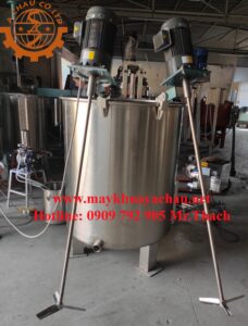 Máy khuấy hóa chất kejp thùng