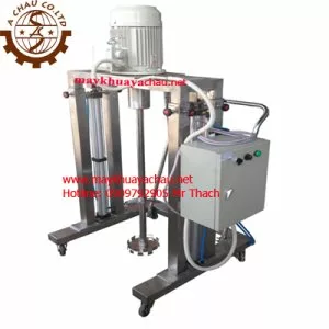 máy khuấy háo chất nâng hạ ben khí nén 300-500l