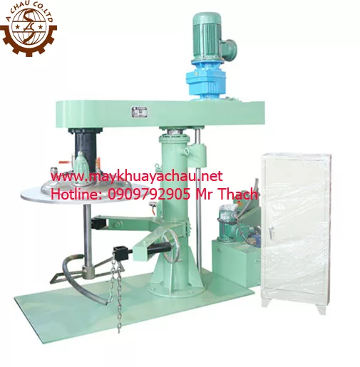 máy khuấy hóa chất nâng hạ thủy lực