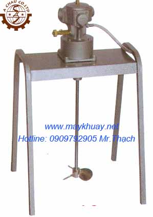 Máy khuấy khí nén kèm hộp số giảm tốc