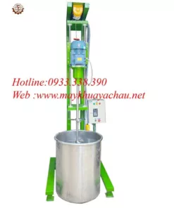 Máy khuấy keo nâng hạ tời điện