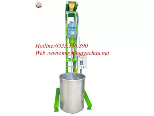 Máy khuấy keo nâng hạ tời điện