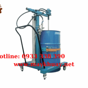 Máy khuấy khí nén nâng hạ tự động lỗ miệng thùng motor 5 piston