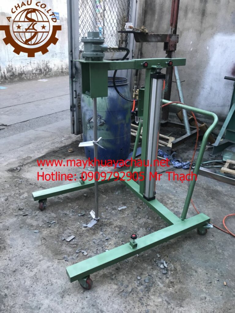 máy khuấy khí nén 200l