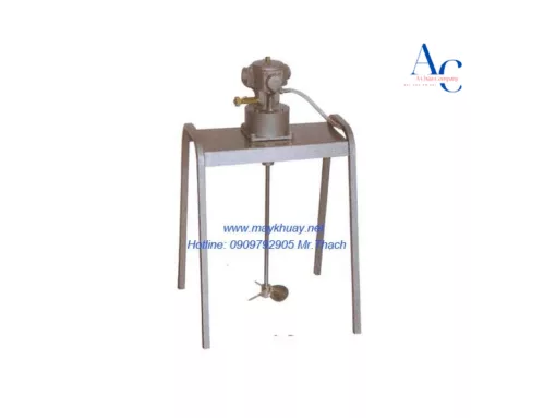 Máy khuấy khí nén kèm hộp số giảm tốc