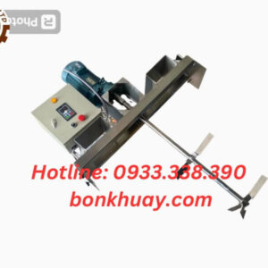 Máy khuấy mực in gá miệng thùng