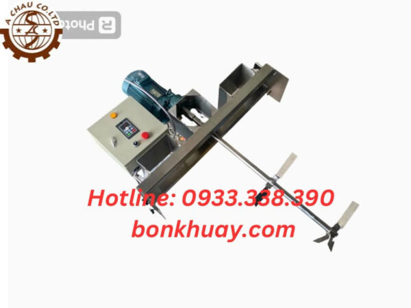 Máy khuấy mực in gá miệng thùng