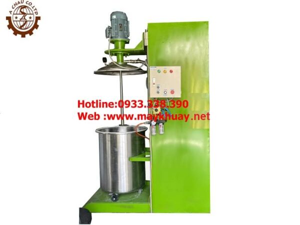 Máy khuấy mực in kết hợp bơm hút chân không