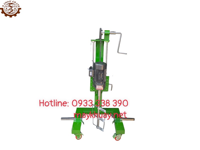 Máy khuấy mực in quay tay là một loại thiết bị đơn giản nhưng hiệu quả, được thiết kế để khuấy trộn mực in theo phương pháp cơ học truyền thống. Dưới đây là các đặc điểm chính của máy khuấy mực in quay tay