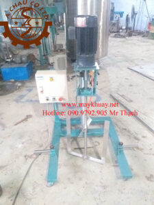 Máy khuấy nâng hạ cánh quét thùng