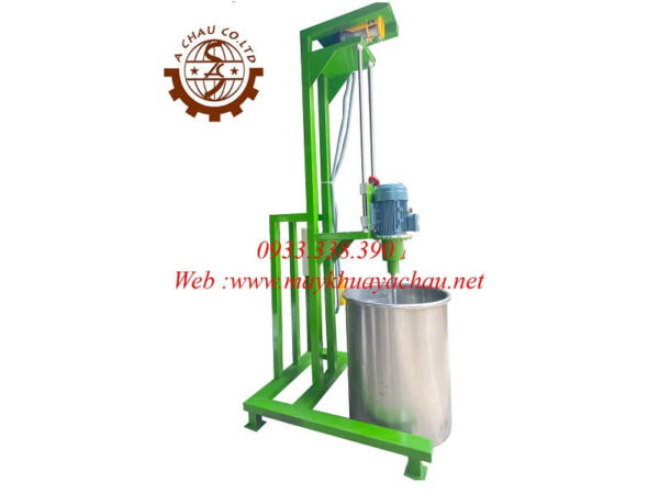 Máy khuấy phân bón nâng hạ tời điện