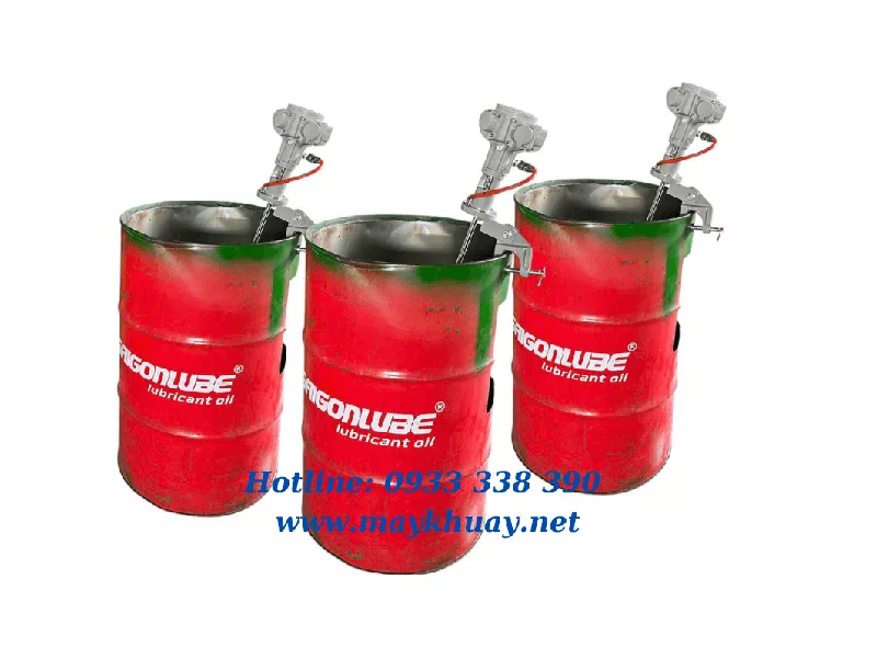 máy khuấy sơn khí nén cho thùng phuy
