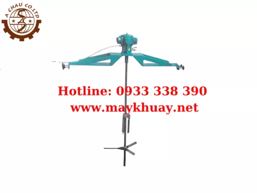 Máy khuấy sơn khí nén cho thùng IBC 1000 lít