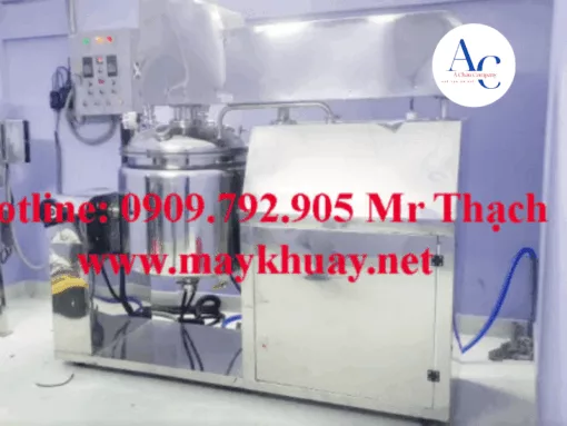 Máy nhũ hóa hút chân không mỹ phẩm