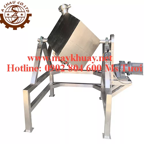 máy trộn bột khô lập phương