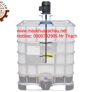 Máy khuấy hóa chất thùng IBC