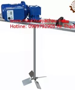 máy khuấy hóa chất gá ngang miệng thùng