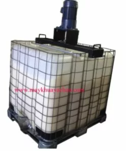báo giá máy khuấy hóa chất gá ngang thùng IBC