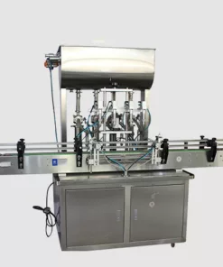 Máy chiết rót 4 vòi có bồn chứa