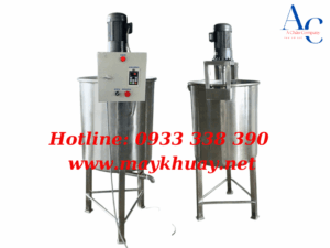 So sánh bồn khuấy công nghiệp có gia nhiệt và không gia nhiệt