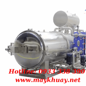 Nồi Hấp Tiệt Trùng Công Nghiệp Buồng Ngang