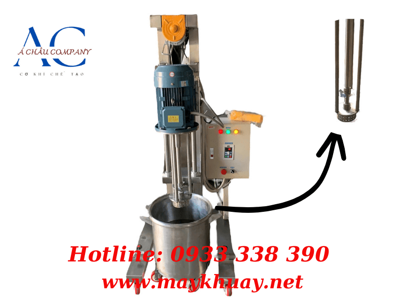 máy nhũ hóa mỹ phẩm
