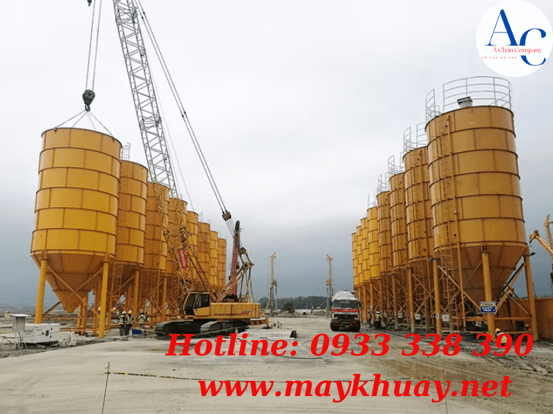 silo chứa cám