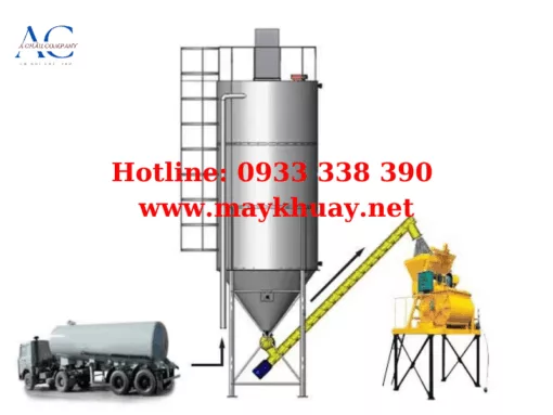 Silo chứa xi măng