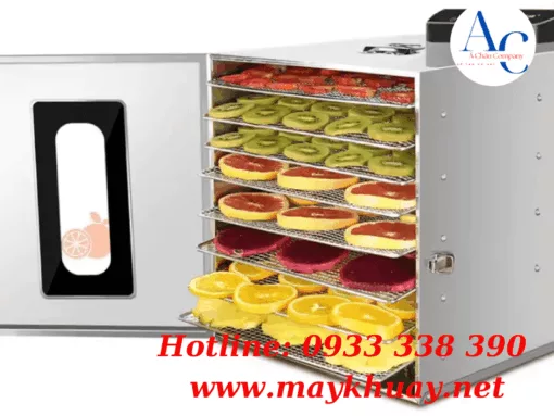 Máy sấy thực phẩm 8 khay