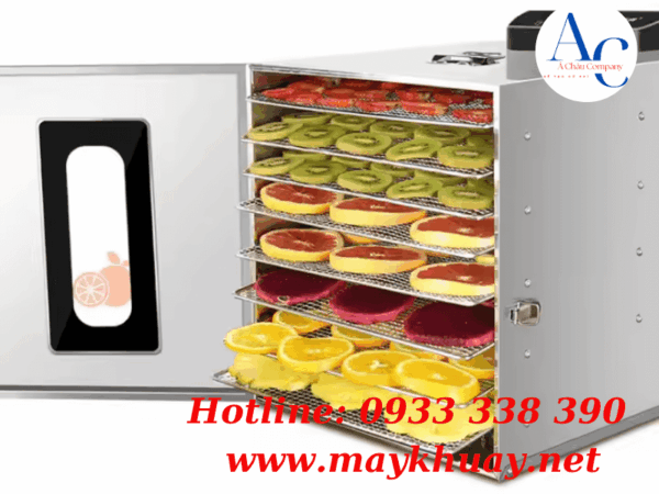 Máy sấy thực phẩm 8 khay