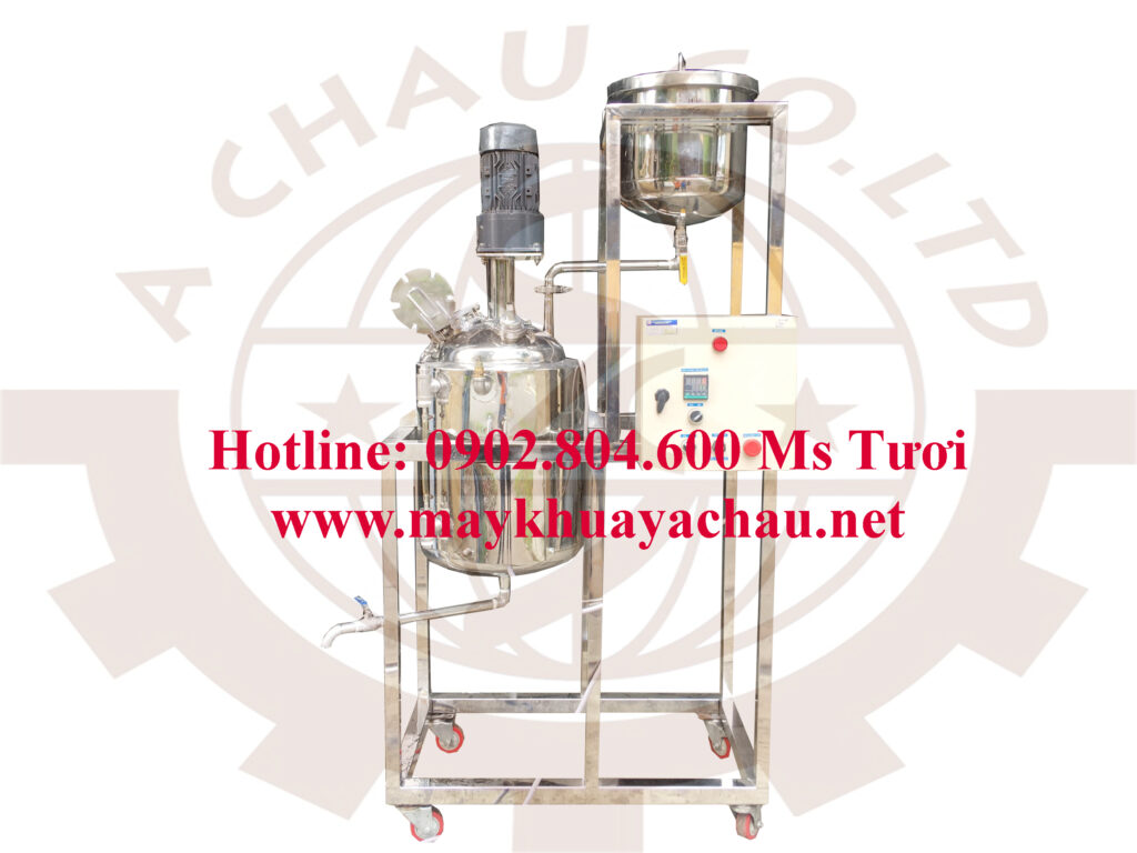 Hệ thông bồn khuấy gia nhiệt kín hơi