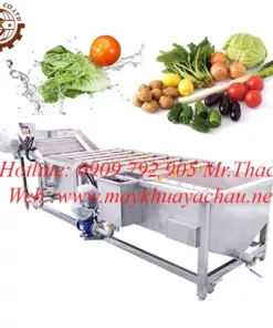 Máy rửa rau củ quả công nghiệp tphcm