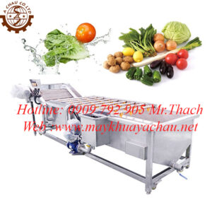 Máy rửa rau củ quả công nghiệp tphcm