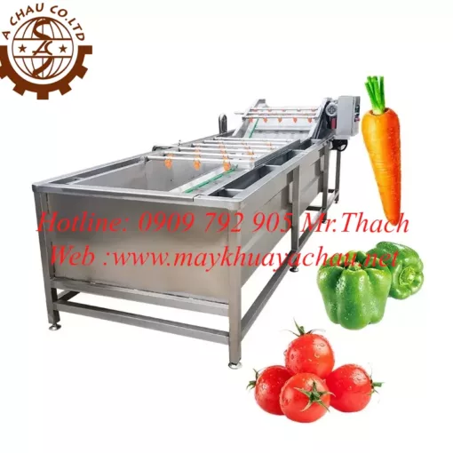 Hệ thống máy rửa trái cây và rau củ quả