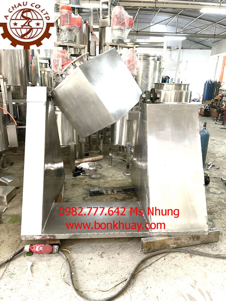 Máy trộn lập phương 50kg
