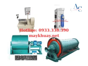 Các loại máy nghiền bi khác nhau