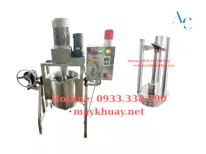 Bồn khuấy đồng hóa nghiêng thùng đỗ liệu