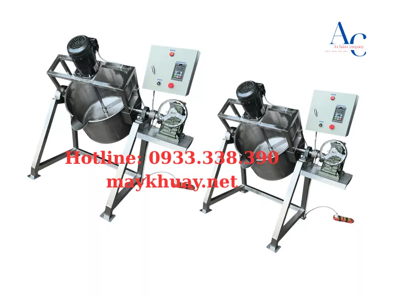 bồn khuấy trộn công nghiệp nghiêng thùng đổ liệu